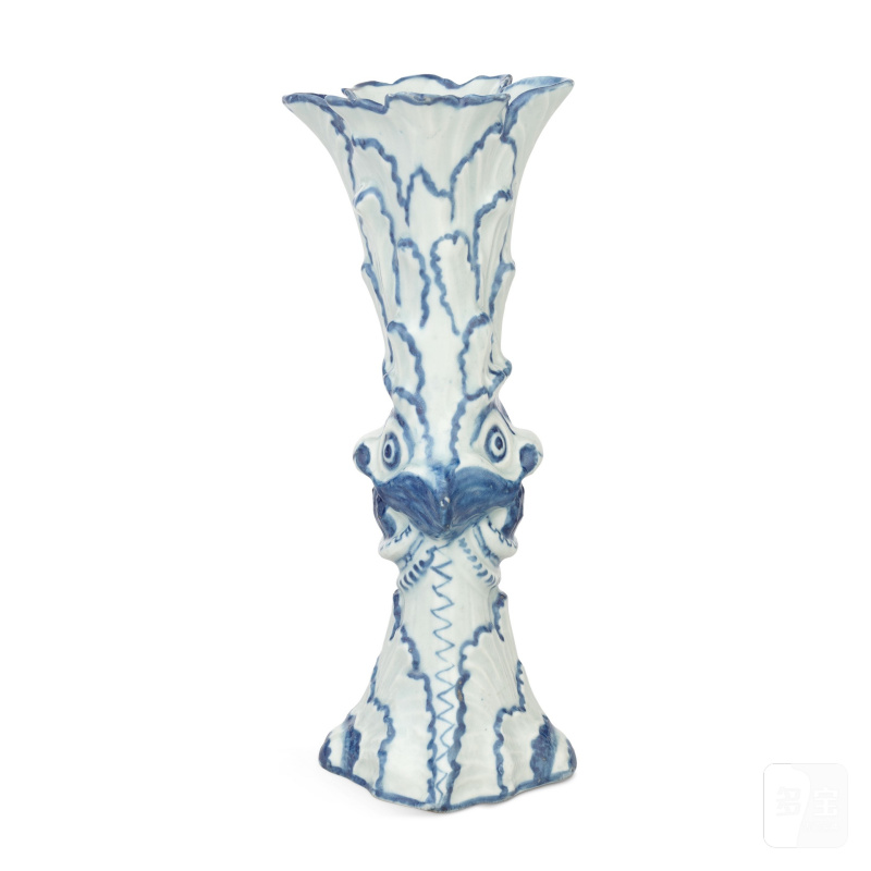 An extraordinary Limehouse vase, circa 1746-48 - 图6